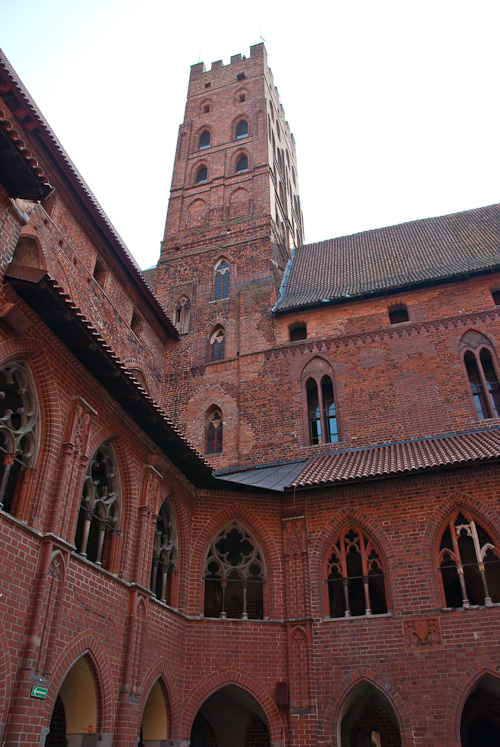 Die Marienburg in Malborg, Stammburg des Deutschritterordens